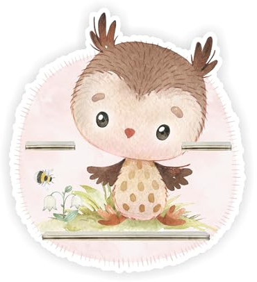 Farbklecks-Collection Musikboxregal Erweiterung Little Friends Eule