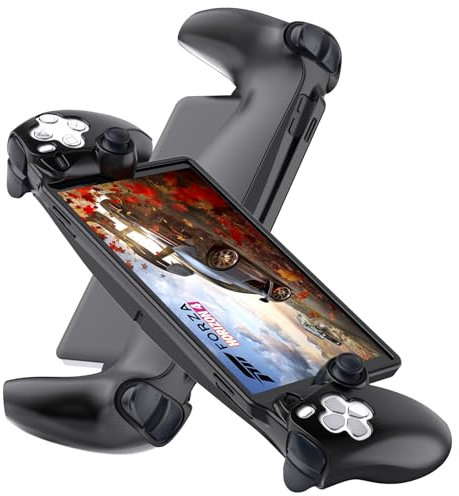 WFTE Für Sony PS5 Playstation Portal 2023 Hülle,Playstation 5 Portal Remote Player,Slim Design Soft TPU Schutzhülle für Sony Playstation Portal Case Tablets Mit Schwarz
