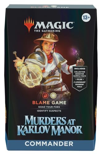 Murders at Karlov Manor Commander Decks Blame Game - Magic the Gathering - EN