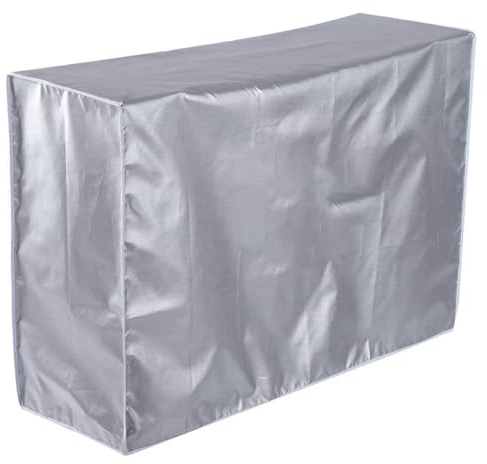 YHIJSR Couvercle de Climatiseur Extérieur, Housse Climatiseur Extérieur Poussière, Anti Poussière Anti-Neige Imperméable Housse pour Climatiseur de Maisons 86 * 35 * 60cm