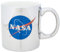 NMR ICUP Keramiktasse mit NASA-Logo, metallisch, 530 ml