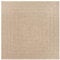 vidaXL Teppich, Teppich für Wohnzimmer Garten Balkon Terrasse, Bodenmatte Läufer Rechteckig, Balkonteppich Terrassenteppich, 240x240cm Jute-Optik Indoor Outdoor