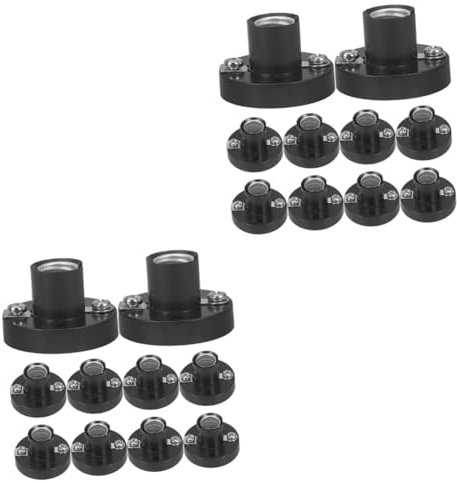jojofuny 20pièces Douille Ampoule Pour Expériences Physiques Support Lampe À Vis Pratique Pour Éclairage Intérieur Extérieur