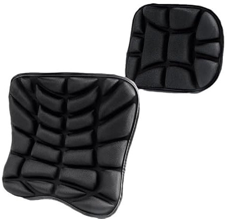 ZKSJFU Motorrad Sitzkissen für Yamaha Alba 110 2011, Sitzbezüge Sitzauflagen Mit Eva-Schaumstoff - Stoßdämpfend, wasserdichte & rutschfeste Basis Motorrad Zubehör,B
