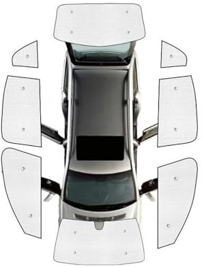 Genérico Parasoles para Kia Sportage 4 GT Line QL 2017-2022, Visera Lateral, Parasol Interior, Parasol Completo (Todos los parasoles)