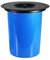 MYXJX rubbish bin, Kitchen Cabinet Countertop Built-In Cover Roundall Dustbin Stainless Steel Trash Grommet for Kitchen Garbage Can/Black/5L(Black,8L)