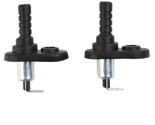 Autotürschalter, 2 Stück, 20 A, 12 V, wasserdichter Kofferraum-Lichtschalter für Lichthaube, Stift, automatische Abschaltung, Handschuhfach, Kofferraumalarm, Ersatz