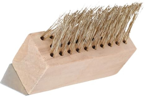 Ersatzbürste mit Kupferstahlborsten zum Jäten und Reinigen