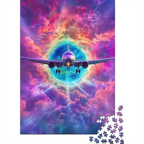 Airplane Cloud Portal Jigsaw Puzzle, 1000 Pcs For Adults
