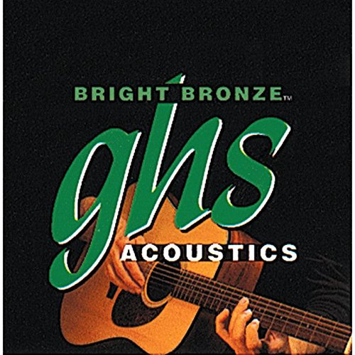 GHS BRIGHT BRONZE Jeu De Cordes Pour Guitare Acoustique - 12-Cordes - BB100M - Medium - 012/052