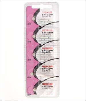 SR 416SW - 337 SILVER WATCH BUTTON BATT. by Maxell (English Manual)