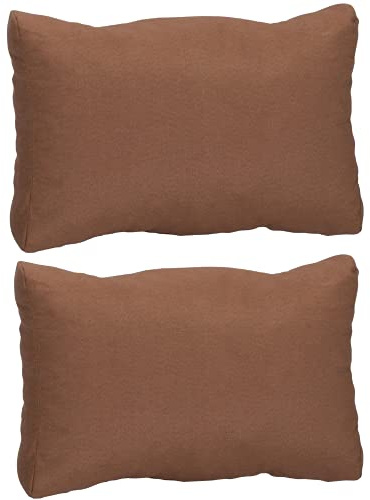 Beo Palettenkissen Set - 2 Rückenkissen 80x40 wasserabweisend | Made in EU Palettenkissen Outdoor UV-beständig Sand | Rückenlehne Kissen für Europalette| Polster Outdoor für Palettenmöbel