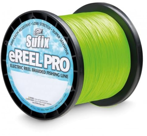 Sufix E-Reel Pro 0,40mm 45kg - 914m Angelschnur, Schnur für Elektrorollen, Geflechtschnur