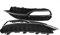 2 griglie per paraurti anteriore auto, in ABS dioche, nero lucido, compatibile con paraurti anteriore in stile colore nero lucido, compatibile con S-Line 8V 2013-2016