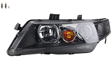 Johns, Scheinwerfer Halogen passend für Honda Accord CL CM 03-05 Links mit Leuchtmittel