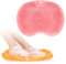 2 pièces Laveur de Pieds de Douche, Bassin de Bain de Pieds, Tapis de Massage des Pieds, Brosse Pieds Douche Foot Scrubber avec Ventouse, pour Soins Pieds/Pied Spa, Pédicures, Laveur Masseur