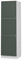 Vicco Herdumbauschrank Fame-Line, Herdschrank, Grün-Gold Landhaus/Weiß, 60 cm