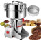 Mulino Elettrico per Cereali 2000g Macinacaffè Elettrico in Acciaio Inox Grinder per Cereali Elettrico 4000W Macinatutto per Spezie Cereali Erbe Caffè