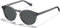 Carfia Gafas de Sol Hombre Redondo, 100% de Protección UV(CA5288L)