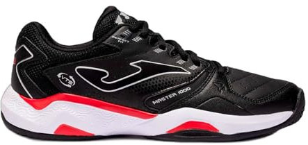 Joma Master 1000 Men 2401 TM100S2401C, Men Tennis Shoes,Padel Shoes, Black, 40 EU
