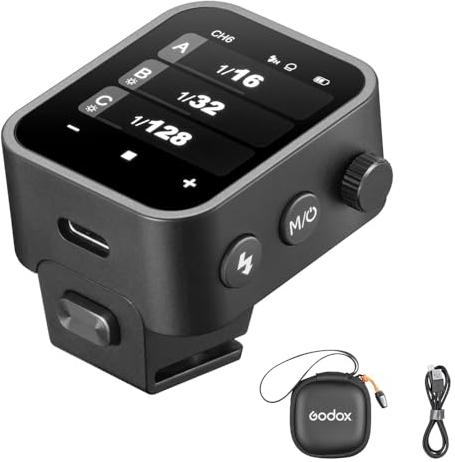 Godox X3N X3 N X3-N TTL Déclencheur de Flash sans Fil Compatible avec Appareil Photo Nikon, transmetteur de Flash à écran Tactile OLED (Mise à Niveau X2T-N/Xpro-N/XProII-N)