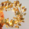 RevpoltIQ Golden Leaves Fairy String Lights, 3M/10ft 30LEDs Battery Operated Golden Leaf String Lights Fairy Decorative Lights for Indoor Outdoor Home Garden Birthday Party Wedding