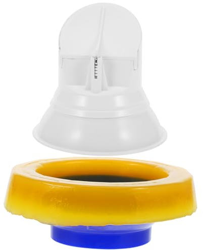 Gadpiparty 1 Set Di Tenuta Wc Universale Tazza Del Water Guarnizione Wc Di Alimentazione Anello Wc Con Flangia Wc Anello Di Tenuta Piccola Tazza Del Water Anello Wc Anello Di Tenuta Wc