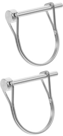 GLEAVI 2st Pin-karte Aus Edelstahl Anhänger-pin Kupplungsstift Kupplungsbolzen Für Schwere Ausführung Anhänger-sicherungsstift Stift Für Anhängerkupplung Rostfreier Stahl
