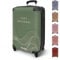 NoBoringSuitcases.com® Handgepäck Koffer 55x40x20 Personalisiert - Reisekoffer mit Rollen, Leichtgewicht Hartschalenkoffer, Trolley Kabinengepäck Wirbelschwinge in 6 Farben, Koffer für Flugzeug