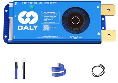 DALY Smart Active Balance BMS 200A 24V-60V 8S-17S Built-in Bluetooth with RS485 CAN PCB Battery Protection Board for LifePO4 LTO Li-ion Battery Pack