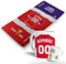 Pack Taza y Toalla de tu equipo favorito. Personalizada con nombre y equipo de fútbol. Regalos Personalizados. Regalo Original para Aficionados del Fútbol. (Atleti, 70x140)