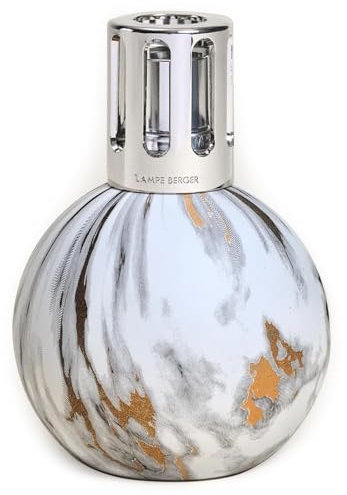 Maison Berger - Weiß marmorierte Lampe Berger
