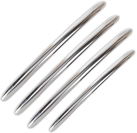 Door Pull Handle Covers For B&MW 5 Series F10 F18 4Pcs Stainless Steel Exterior Door Handle Molding Trim Cover Outer Doors Handle Cover