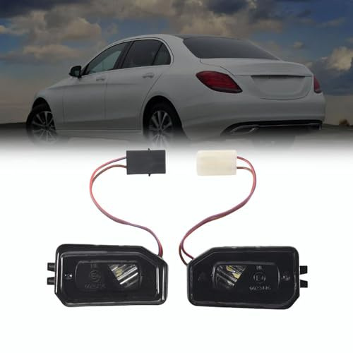 WRUHUA Auto Rückspiegel Blinker für Benz W205 W213 W222 GLB GLC X253 2014-2020 (High Configuration), Außenspiegel-Kontrollleuchte A0999064302 A0999064402 Seite Rückspiegel Blinker Licht,Left