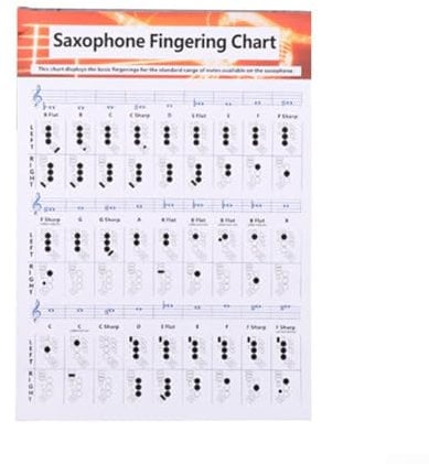 Saxophon Grifftabelle für neue Musiker lernen grundlegende Techniken und Akkorde (L)