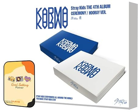 Stray Kids Album - KARMA HOORAY VER. (Standard ver)+Pre Order Benefits+BolsVos Exclusive Idol-Inspired Giveaways Package