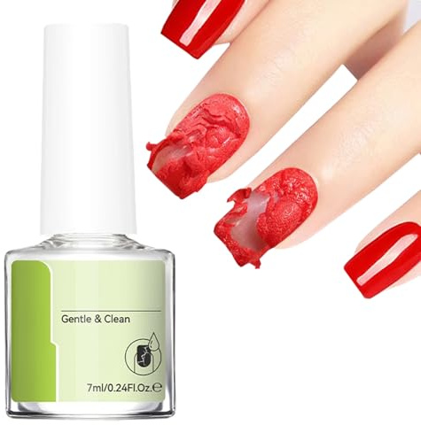 Nagellackentferner,Sanfter Gel Nagellack Entferner Für Nägel - Pflege Für Naturnägel Anfänger Enthusiasten Freunde