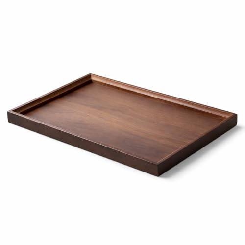 Crumb Catcher for Under 2-Slice Toaster, Wooden Tray | Countertop Organizer For 2-Slice Toasters, Breakfast Stations, Apartments And Small Kitchens