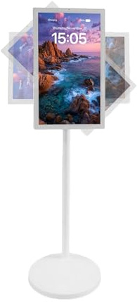 Portable Touchscreen TV, 21.5/24/27/32-Inch Smart TV for Home Office, Streaming, And Entertainment, 1080p/4k Display(4+64G,21.5in)