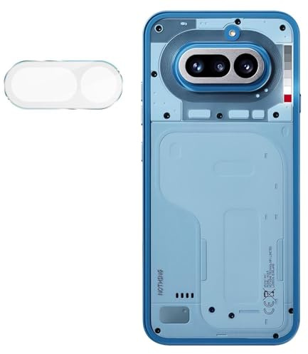 Wigento Kamera Schutzglas für Nothing Phone 4a, Linsenschutz, HD klar, kratzfest, blasenfreie Anbringung, passgenauer Kameraschutz (Transparent)