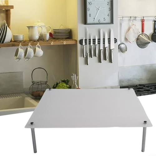 HEBEOT Set di alzata per torte in acrilico, per matrimoni, feste di compleanno, dessert, dessert, cupcake, trasparente, 4 ripiani, facile da montare, non richiede colla (grandi dimensioni 25,4 cm)