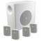 JBL C50PACK-WH – 4 Satellite CONTROL52-WH & 1 Subwoofer CONTROL50ST-WH – Wall Speaker, White