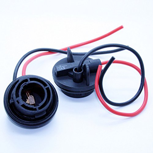 LED-Mafia 2X Lampenfassung Bau15s PY24W Fassungen Lampe Kabel Stecker Sockel Fassung