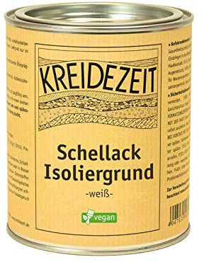 Schellack Isoliergrund-weiß-0,75 l
