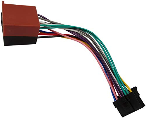 Aerzetix-AA1 Cavo Adattatore Convertitore Cavo adattatore Jack radio ISO Cavo per Alpine CDA 7873 piastra posteriore R CDA 7876 RB CDA 7893 R CDA 7894 RB CDA 9807 CDA 9812 RB CDA 9812 RR CDA 9815 CDA 9833 9853 R CDA WMA e CDA 9855 CDA 105ri CDA 9885 CDA 9886R CDA 9887R CDA 117RI CDE 7854 R