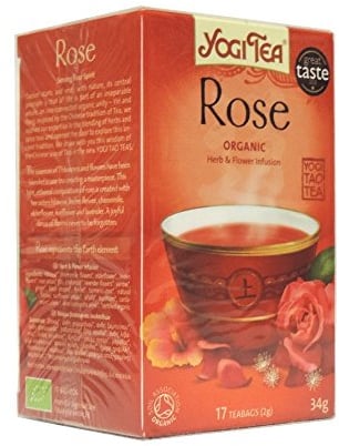 YOGI TEAS - AYURVEDIC Organic Tao Tea Rose 17bags (PACK OF 1)