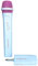 EASY KARAOKE EKS-717P Wireless Microphone for singing – VHF Cordless Handheld Dynamic Mic, 20m Coverage, Wide Frequency (100Hz to 14KHz) - For Singing Speech Wedding and Outdoor Activity – Pink/White