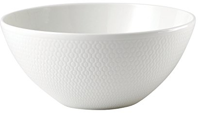 Wedgwood 40023841 Gio Soup/Cereal Bowl 6.3, Bone China, White