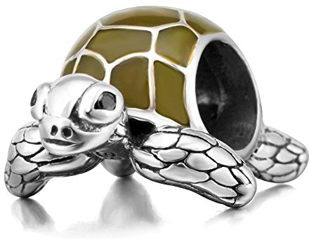Breloque de tortue de mer en argent sterling 925 pour bracelet de charme Pandora a