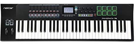 Nektar Panorama T6 USB MIDI Keyboard Controller with DAW Integration and Nektarine PlugIn Control